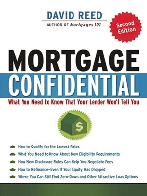 cover image of Mortgage Confidential